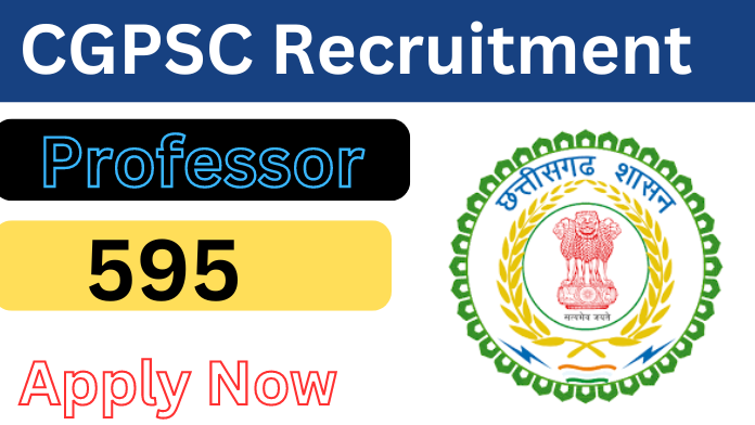 CGPSC Recruitment 2024