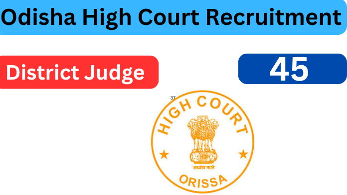 Odisha High Court Recruitment 2024